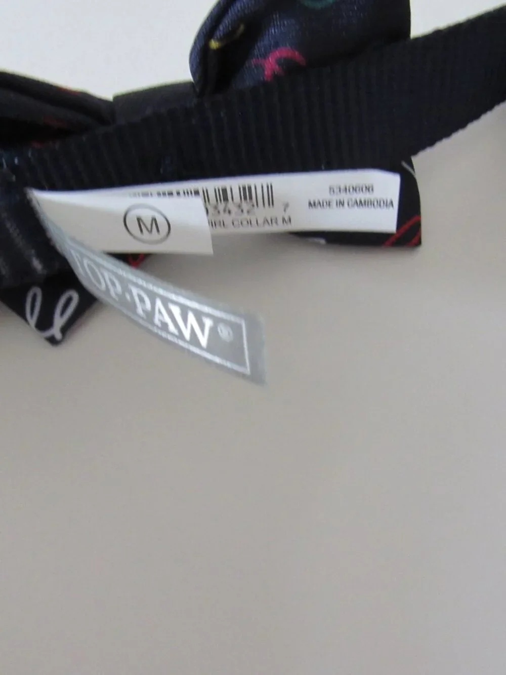 TWO NEW TOP PAW DOG COLLARS SIZE MEDIUM